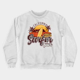 California Surfer Crewneck Sweatshirt